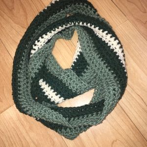 Green Infinity Scarf